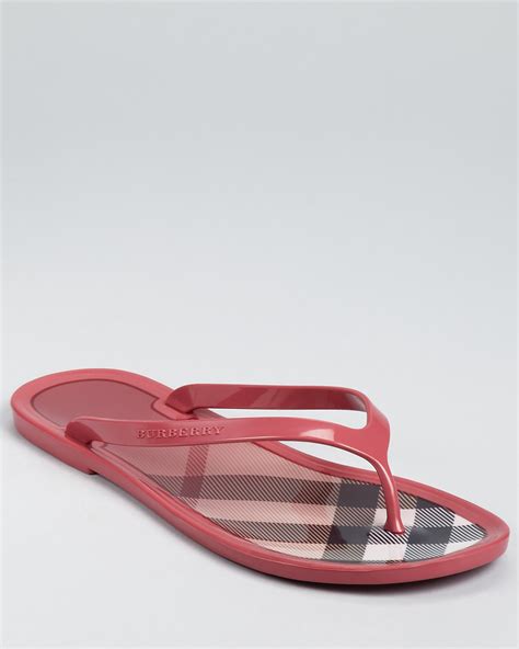 burberry flip flops bloomingdales|burberry size slides 5.